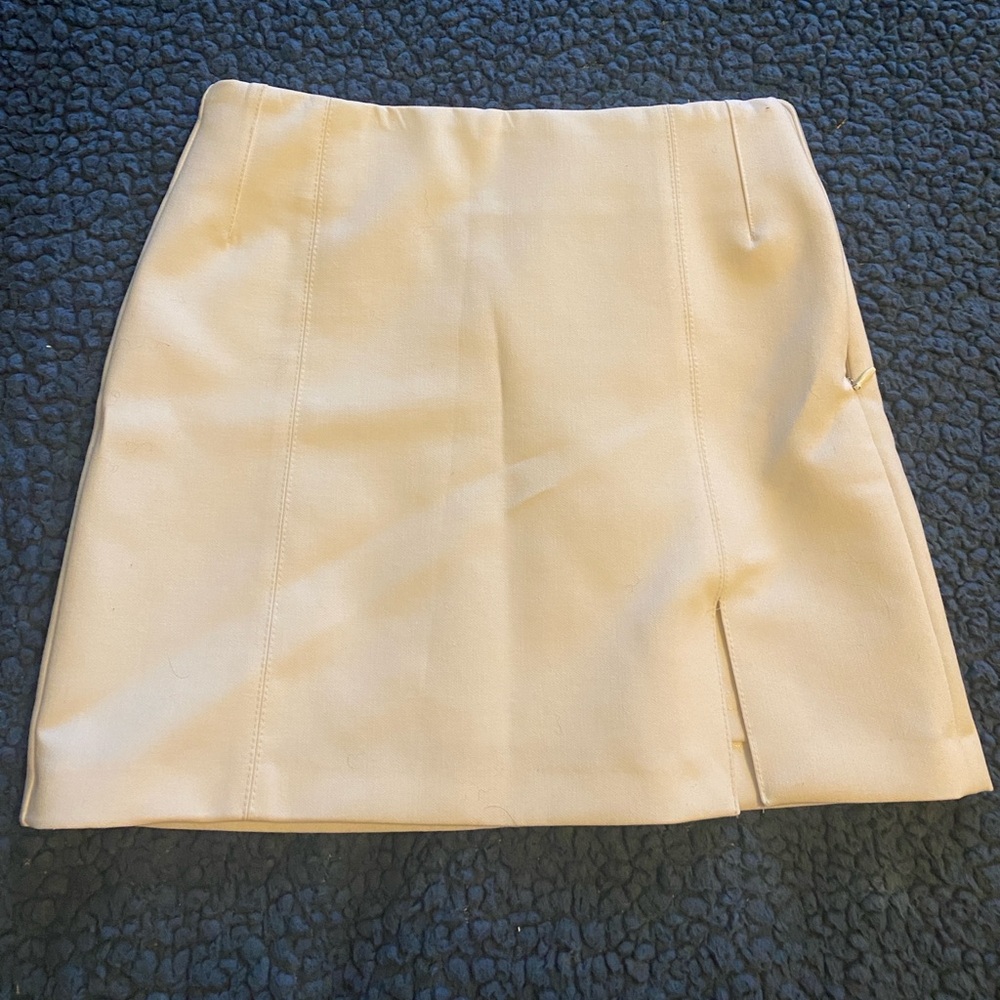 Cream Zara skirt